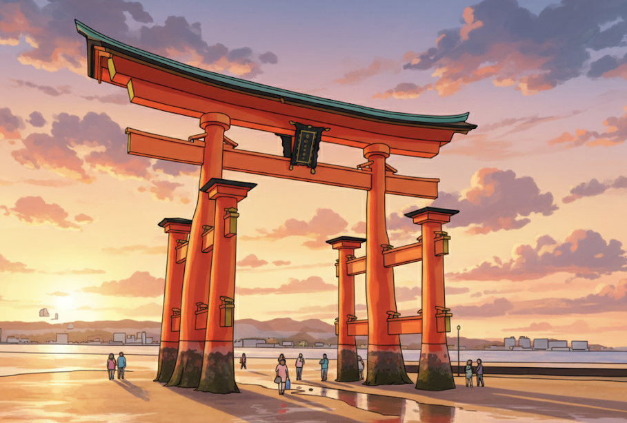 Explore Japan: Famous Spots Marked on the Map
